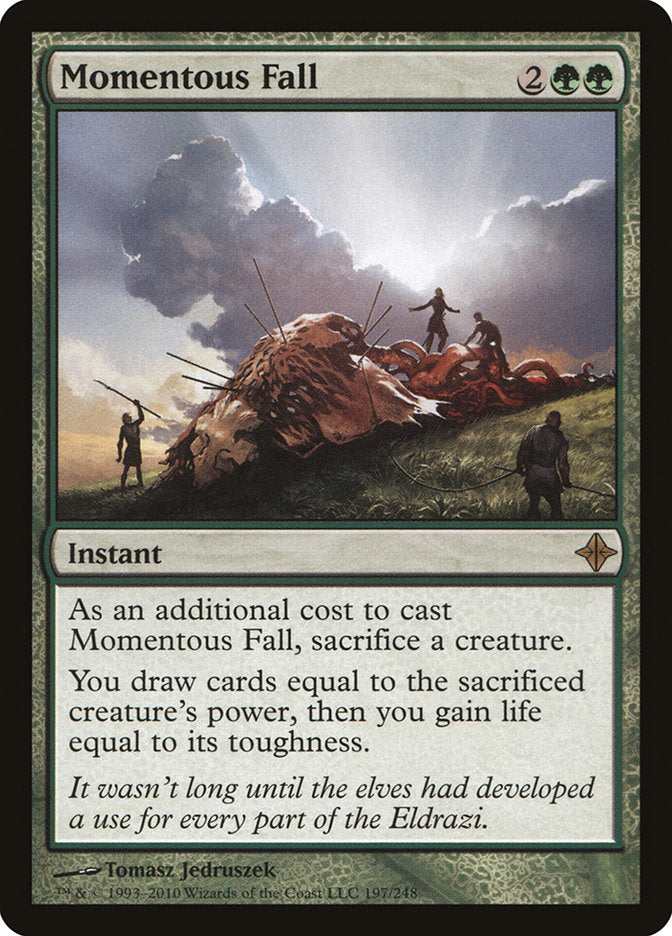Momentous Fall [Rise of the Eldrazi] | Rook's Games and More