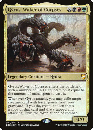 Gyrus, Waker of Corpses [Commander 2018] | Rook's Games and More