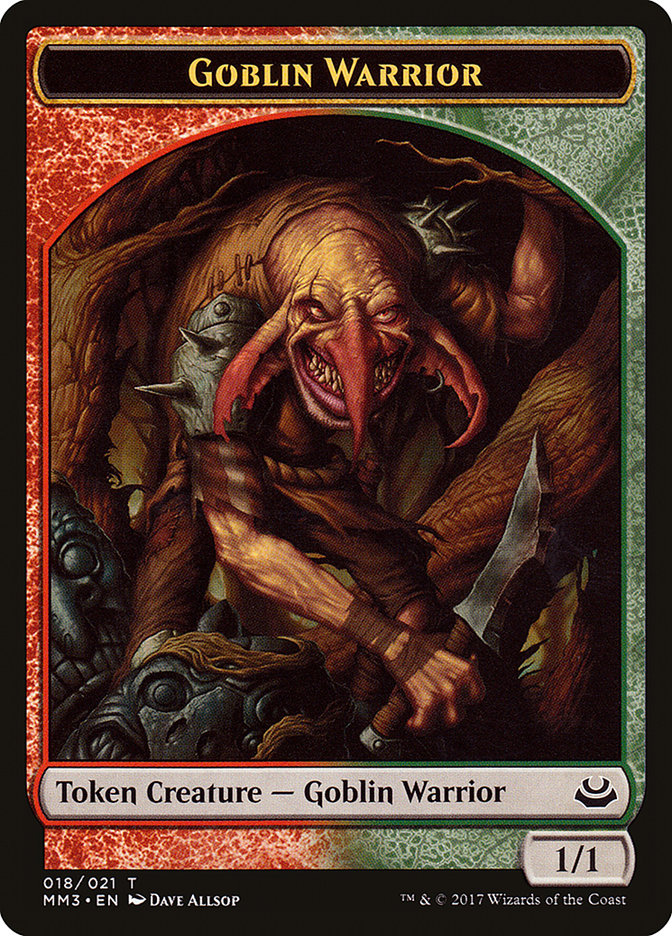 Goblin Warrior [Modern Masters 2017 Tokens] | Rook's Games and More