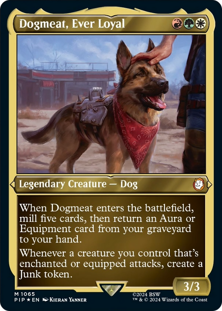 Dogmeat, Ever Loyal (Display Commander) [Fallout] | Rook's Games and More
