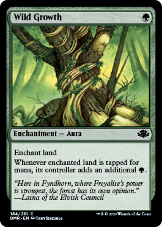 Wild Growth [Dominaria Remastered] | Rook's Games and More