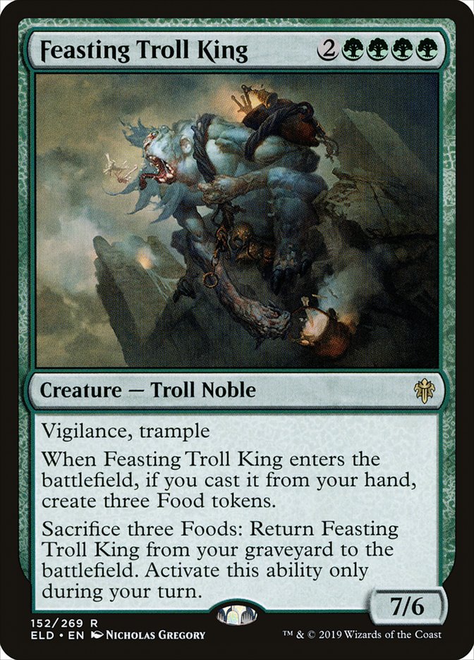 Feasting Troll King [Throne of Eldraine] | Rook's Games and More