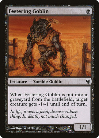 Festering Goblin [Archenemy] | Rook's Games and More