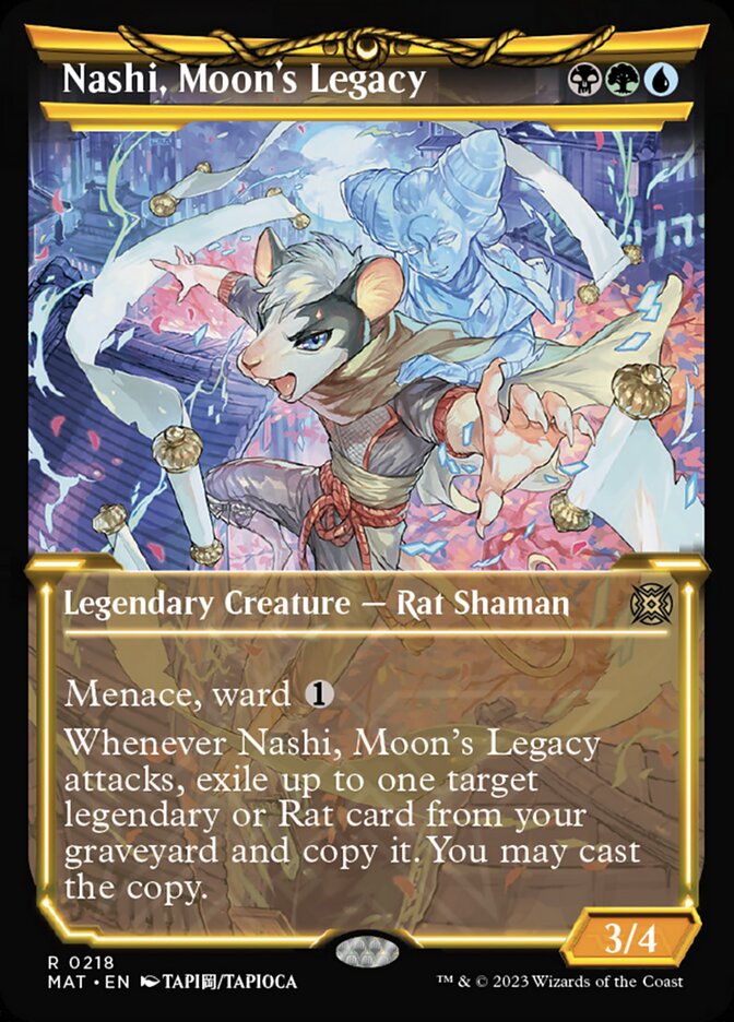 Nashi, Moon's Legacy (Showcase Halo Foil) [March of the Machine: The Aftermath] | Rook's Games and More