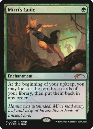 Mirri's Guile [Judge Gift Cards 2019] | Rook's Games and More