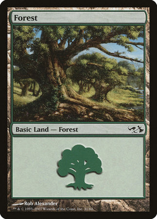 Forest (31) [Duel Decks: Elves vs. Goblins] | Rook's Games and More