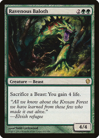 Ravenous Baloth [Commander 2013] | Rook's Games and More