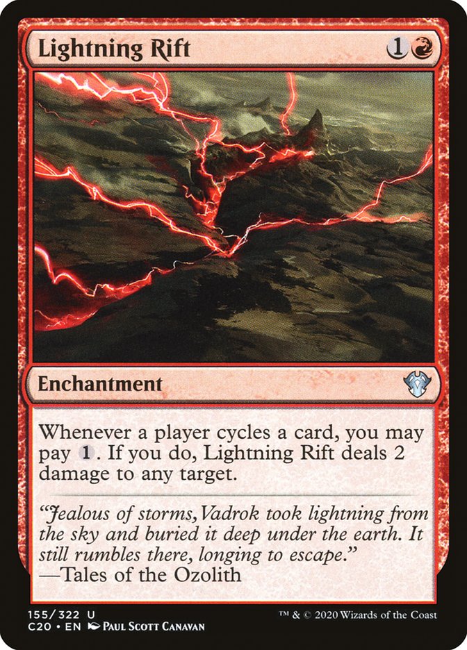 Lightning Rift [Commander 2020] | Rook's Games and More