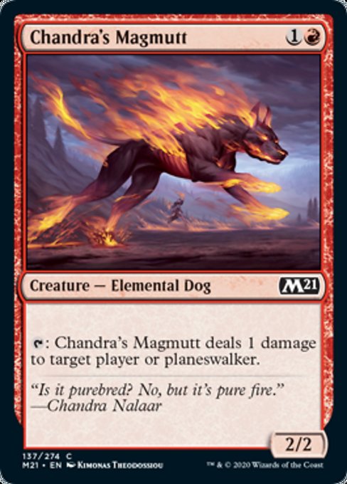 Chandra's Magmutt [Core Set 2021] | Rook's Games and More