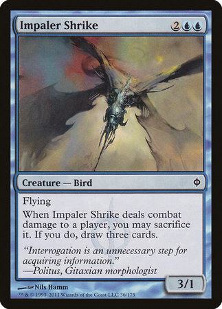 Impaler Shrike [New Phyrexia] | Rook's Games and More