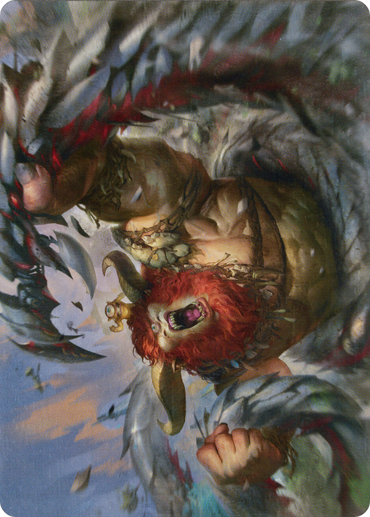 Borborygmos and Fblthp Art Card (42) [March of the Machine Art Series] | Rook's Games and More