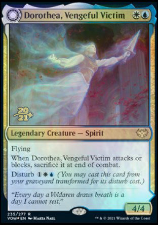 Dorothea, Vengeful Victim // Dorothea's Retribution [Innistrad: Crimson Vow Prerelease Promos] | Rook's Games and More