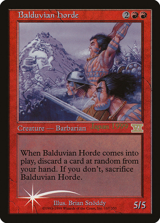Balduvian Horde (Worlds) [World Championship Promos] | Rook's Games and More