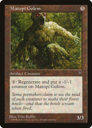 Matopi Golem [Visions] | Rook's Games and More