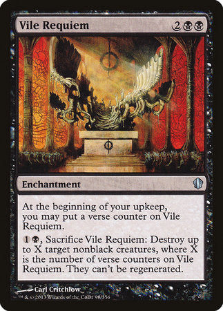 Vile Requiem [Commander 2013] | Rook's Games and More