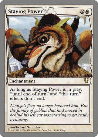 Staying Power [Unhinged] | Rook's Games and More