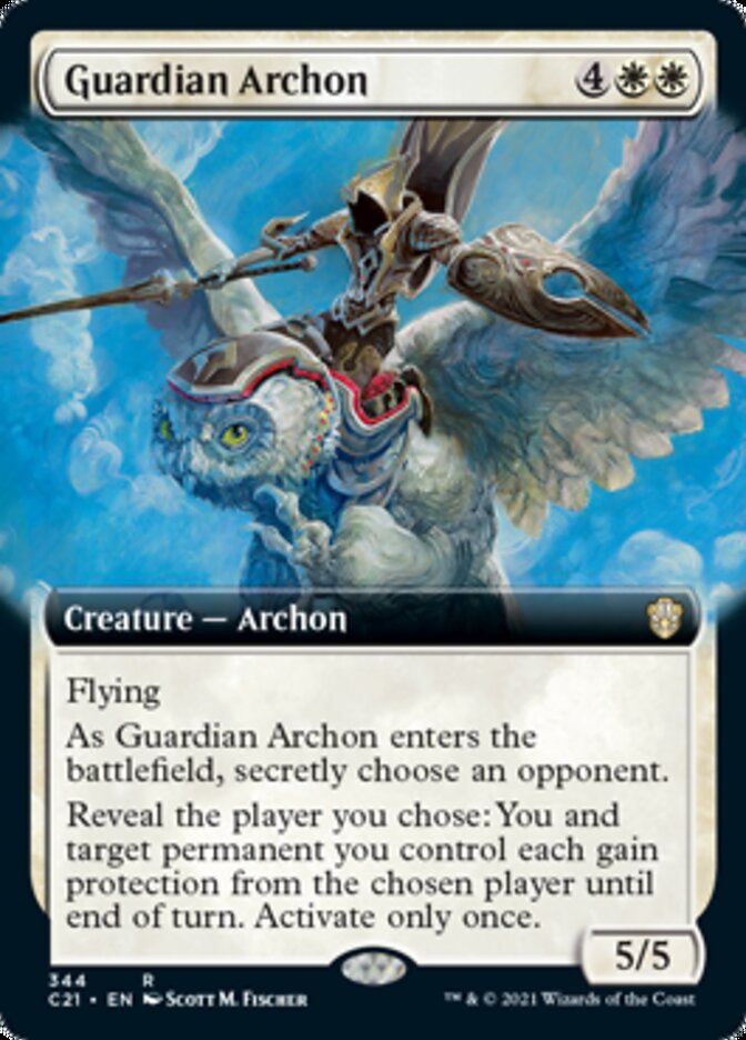 Guardian Archon (Extended) [Commander 2021] | Rook's Games and More