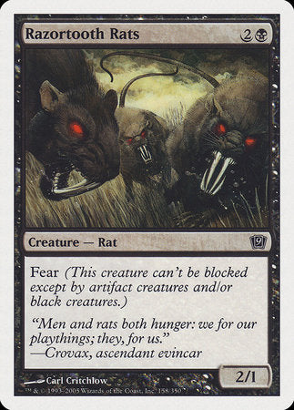 Razortooth Rats [Ninth Edition] | Rook's Games and More