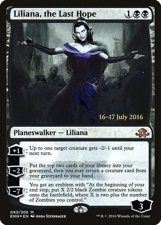 Liliana, the Last Hope [Eldritch Moon Promos] | Rook's Games and More