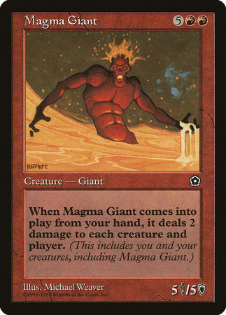 Magma Giant [Portal Second Age] | Rook's Games and More