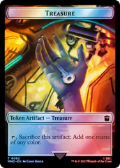 Copy // Treasure (0062) Double-Sided Token (Surge Foil) [Doctor Who Tokens] | Rook's Games and More