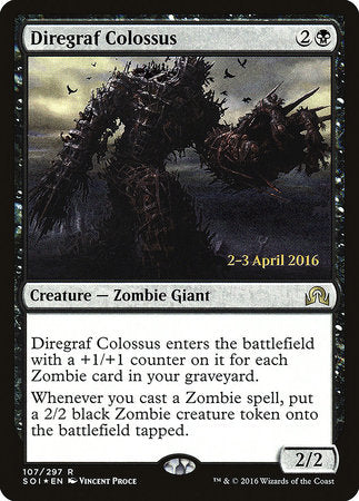 Diregraf Colossus [Shadows over Innistrad Promos] | Rook's Games and More