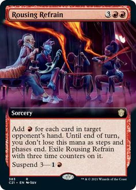 Rousing Refrain (Extended) [Commander 2021] | Rook's Games and More