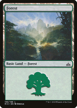 Forest [Rivals of Ixalan] | Rook's Games and More