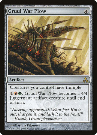 Gruul War Plow [Guildpact] | Rook's Games and More