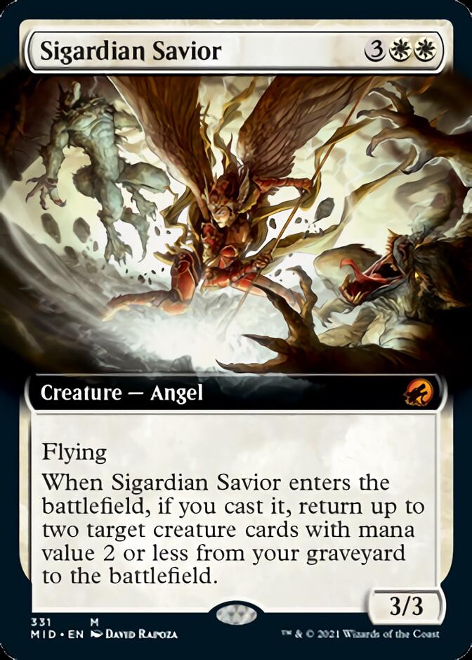 Sigardian Savior (Extended) [Innistrad: Midnight Hunt] | Rook's Games and More