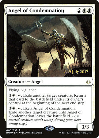 Angel of Condemnation [Hour of Devastation Promos] | Rook's Games and More