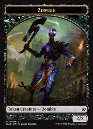 Zombie Token [War of the Spark Tokens] | Rook's Games and More