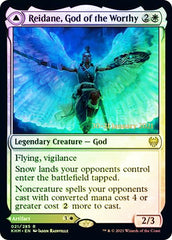 Reidane, God of the Worthy // Valkmira, Protector's Shield  [Kaldheim Prerelease Promos]