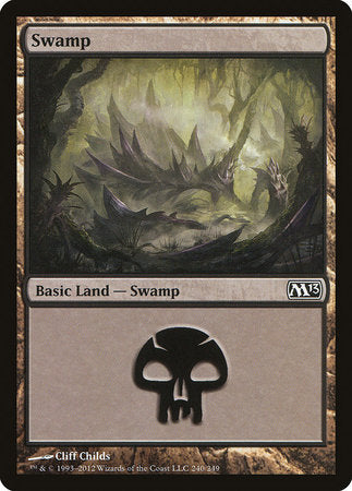 Swamp (240) [Magic 2013] | Rook's Games and More