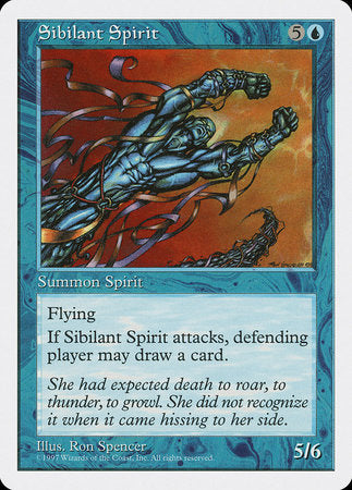 Sibilant Spirit [Fifth Edition] | Rook's Games and More