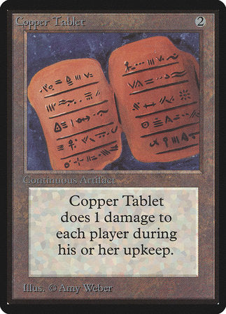 Copper Tablet [Limited Edition Beta] | Rook's Games and More