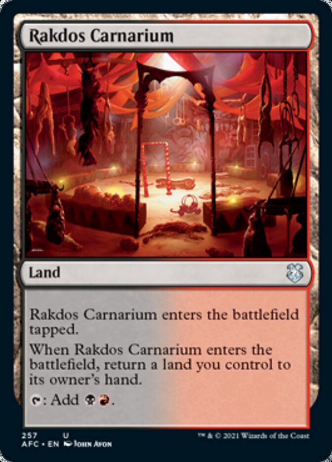 Rakdos Carnarium [Dungeons & Dragons: Adventures in the Forgotten Realms Commander] | Rook's Games and More