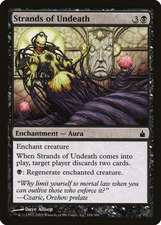 Strands of Undeath [Ravnica: City of Guilds] | Rook's Games and More
