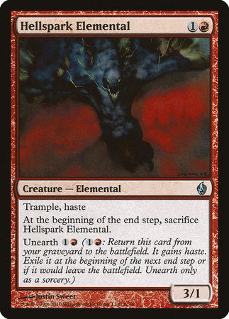 Hellspark Elemental [Premium Deck Series: Fire and Lightning] | Rook's Games and More