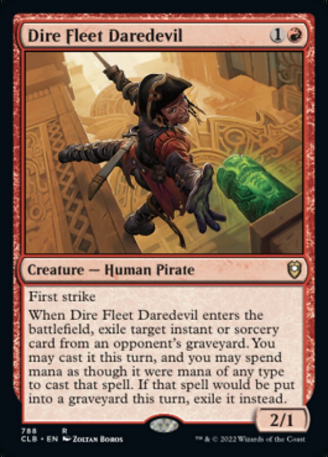 Dire Fleet Daredevil [Commander Legends: Battle for Baldur's Gate] | Rook's Games and More