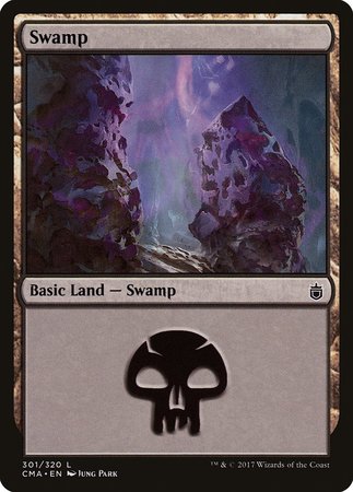 Swamp (301) [Commander Anthology] | Rook's Games and More