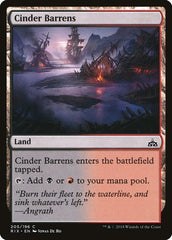 Cinder Barrens [Rivals of Ixalan]
