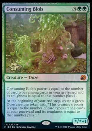 Consuming Blob [Innistrad: Midnight Hunt Prerelease Promos] | Rook's Games and More