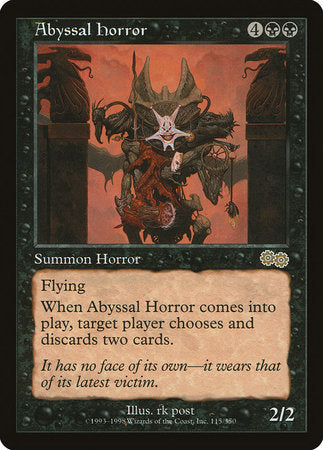 Abyssal Horror [Urza's Saga] | Rook's Games and More