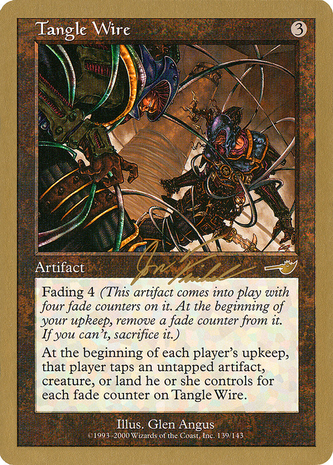 Tangle Wire (Jon Finkel) [World Championship Decks 2000] | Rook's Games and More