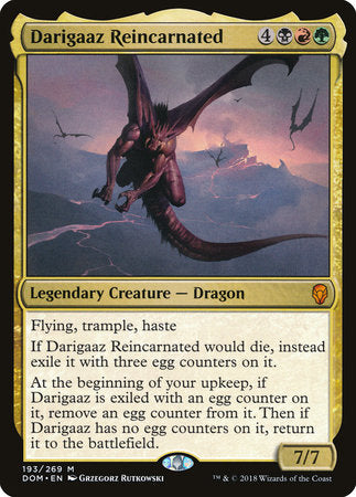 Darigaaz Reincarnated [Dominaria] | Rook's Games and More