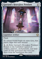 Gerrard's Hourglass Pendant [Dominaria United Commander]