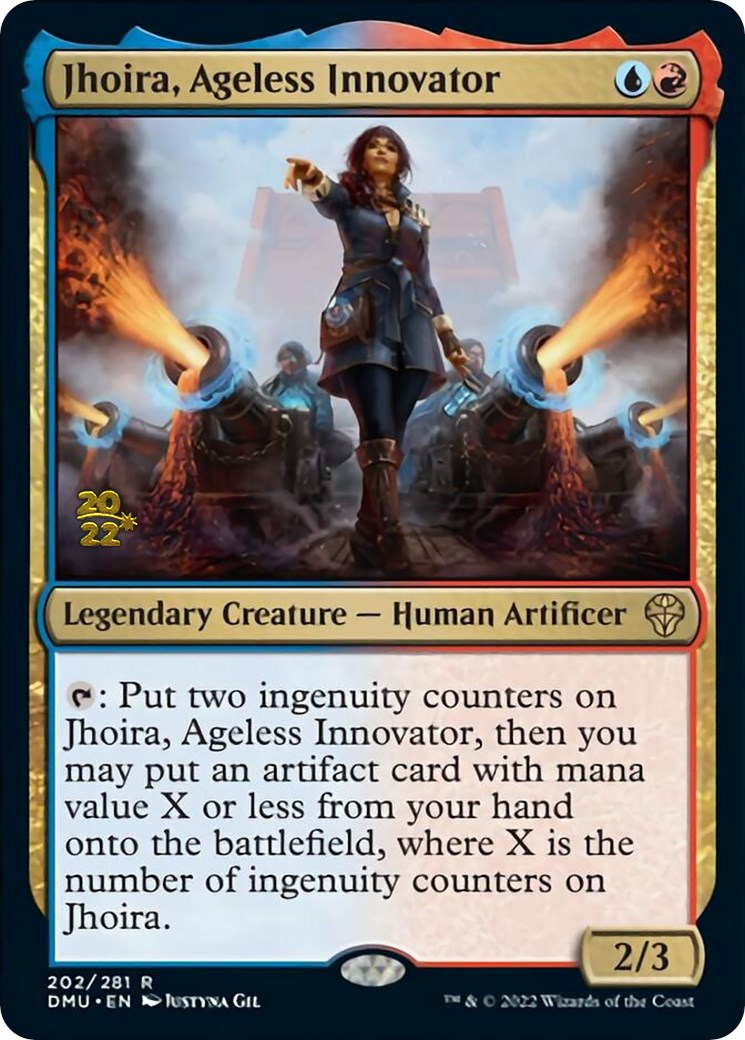 Jhoira, Ageless Innovator [Dominaria United Prerelease Promos] | Rook's Games and More