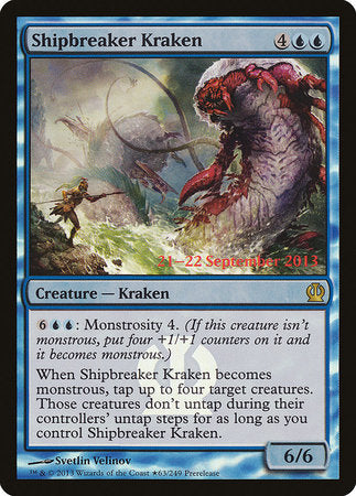 Shipbreaker Kraken [Theros Promos] | Rook's Games and More