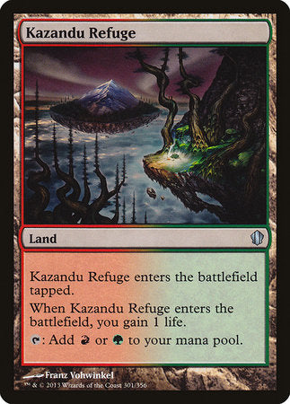 Kazandu Refuge [Commander 2013] | Rook's Games and More